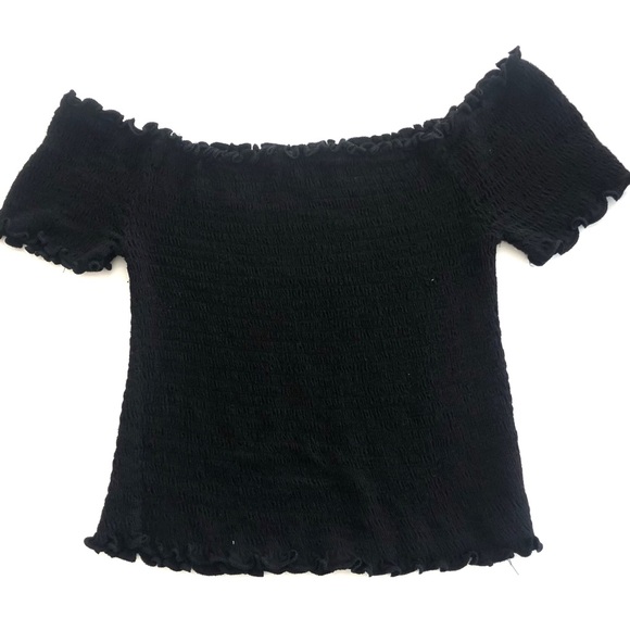 Black crop top - Picture 1 of 1